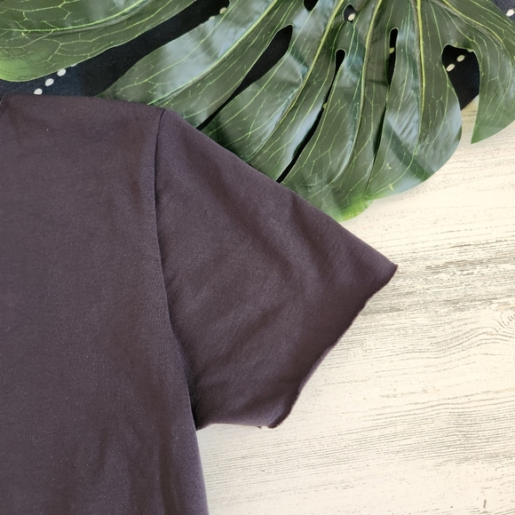 Skims Essential Short Sleeve Bodysuit Black Size Small/Medium - Picture 7 of 8